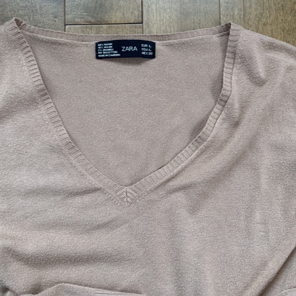 Zara Tan Sweater - Picture 2 of 6